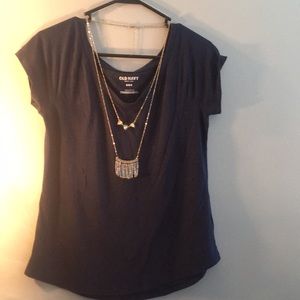 Navy blue tee
